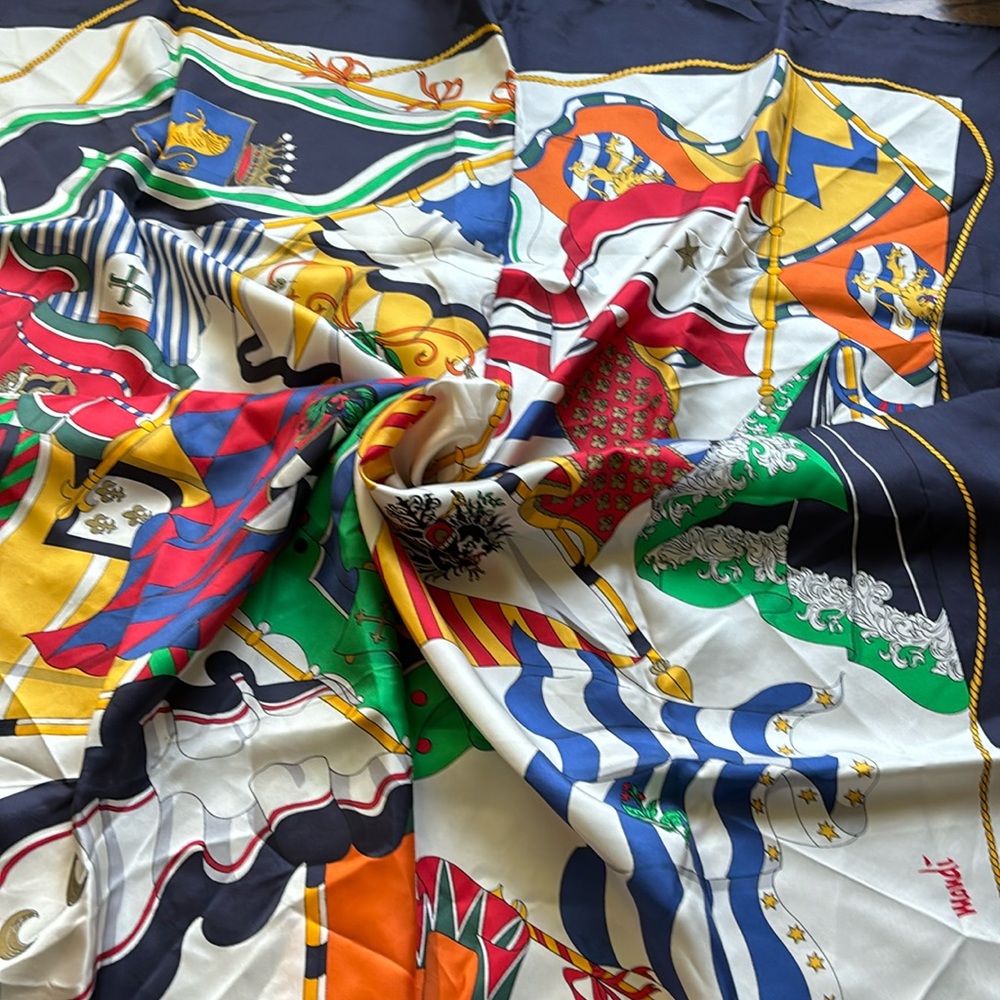 Mondi silk scarf